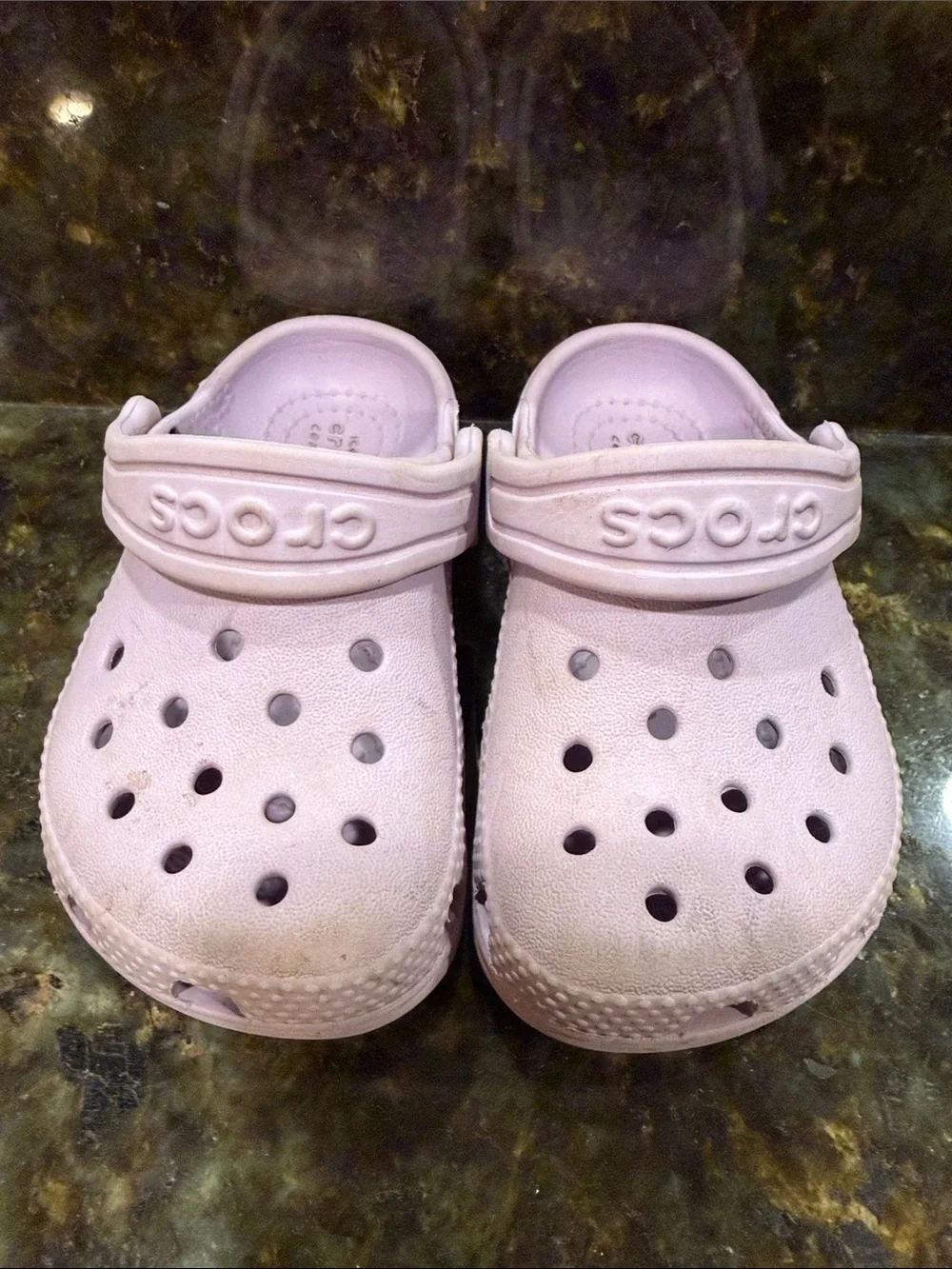 Pair of CROCS Toddler Classic Clogs, C6